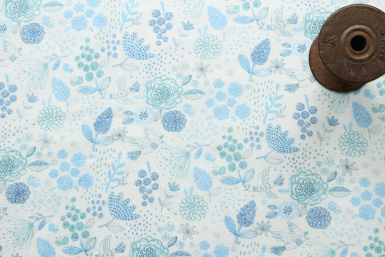 JCダブルガーゼ鳥と幸せの森